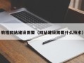 寿光教程网站建设需要（网站建设需要什么技术）